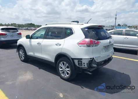 2015 Nissan Rogue Sv из США, поврежденный, VIN 5N1AT2MV9FC871026